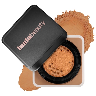 HUDA BEAUTY - Easy Bake Blurring Loose Baking & Setting Powder Cinnamon Bun 0.71 oz/ 20 g HUDA BEAUTY Easy Bake Blurring Loose Baking & Setting Powder