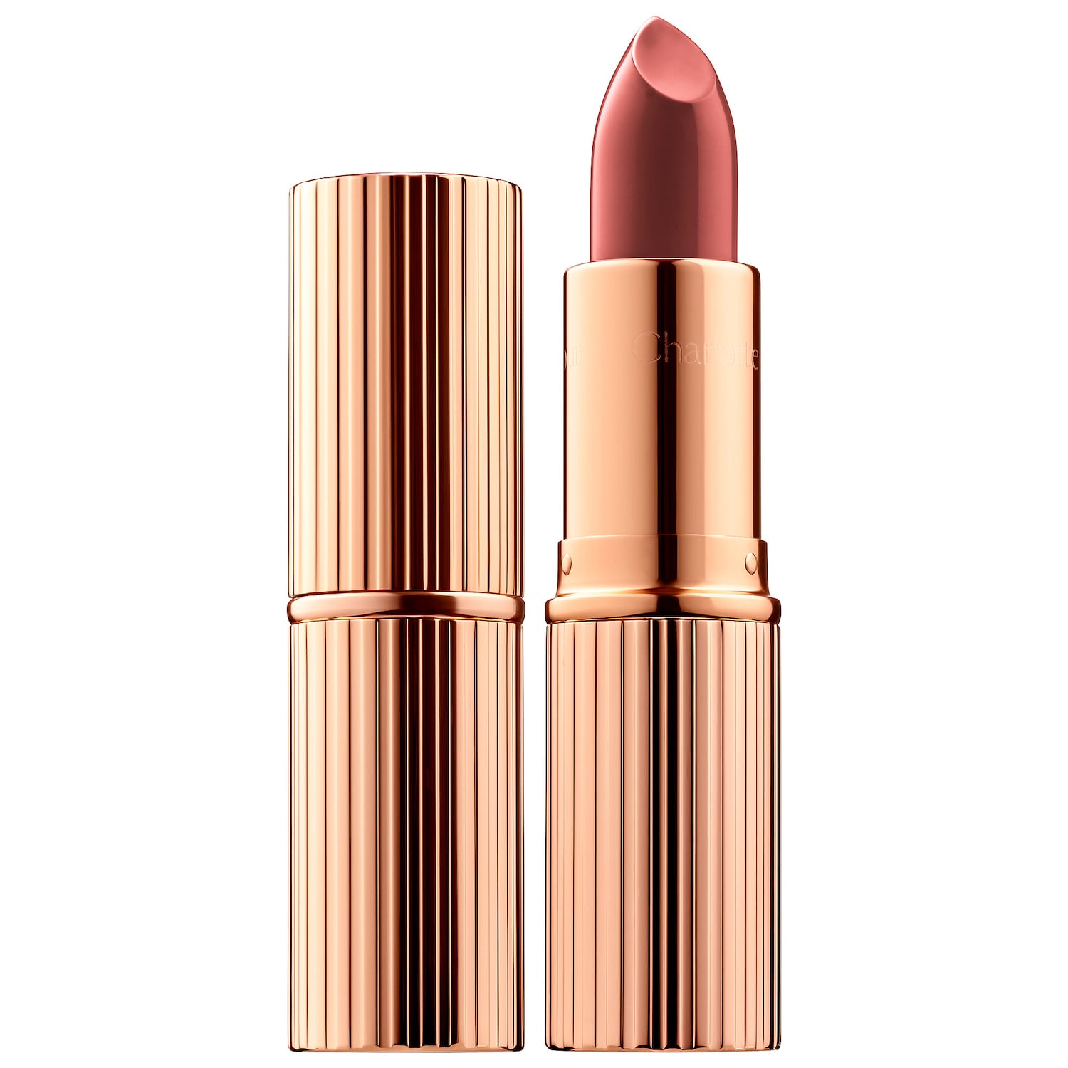 Charlotte Tilbury K.I.S.S.I.N.G Satin Shine Lipstick in Stoned Rose