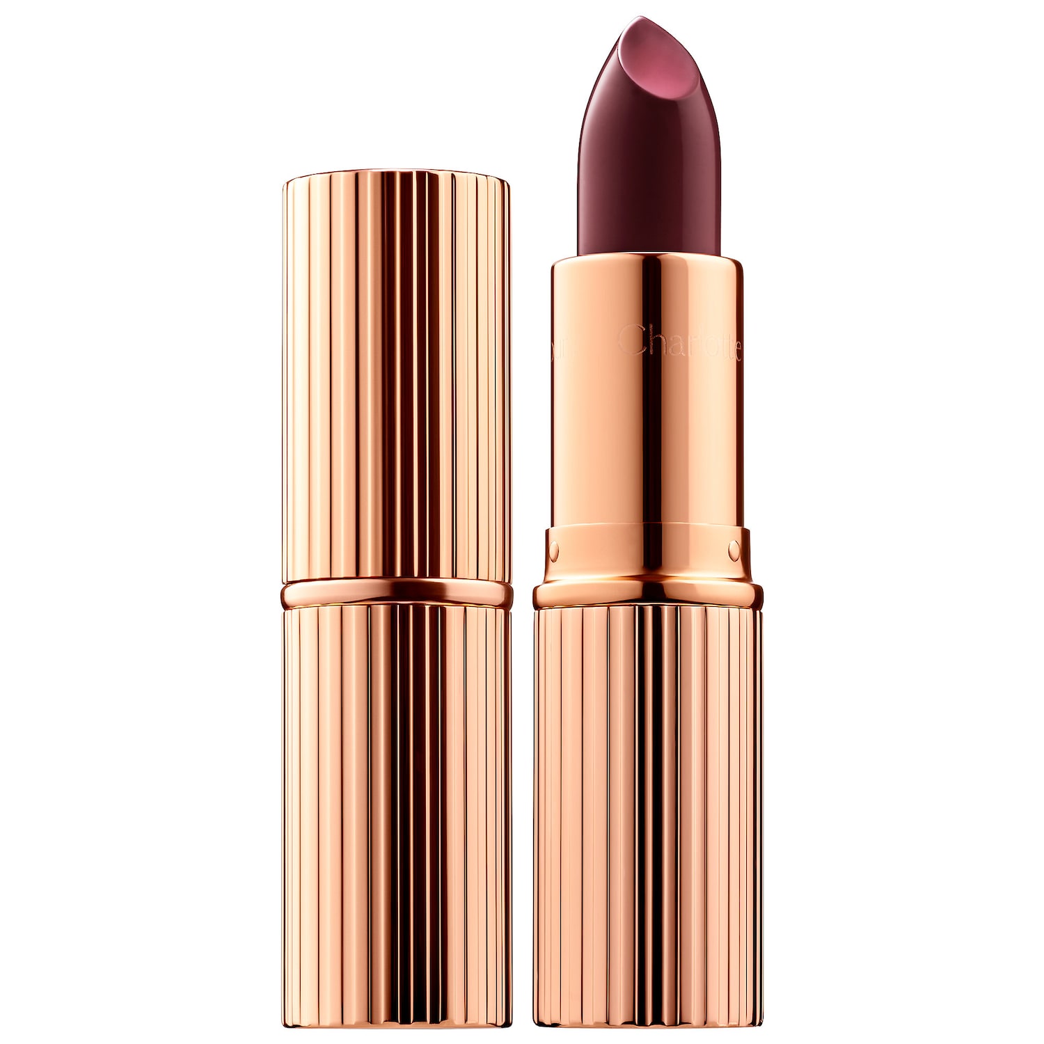 Charlotte Tilbury K.I.S.S.I.N.G Satin Shine Lipstick in Night Crimson