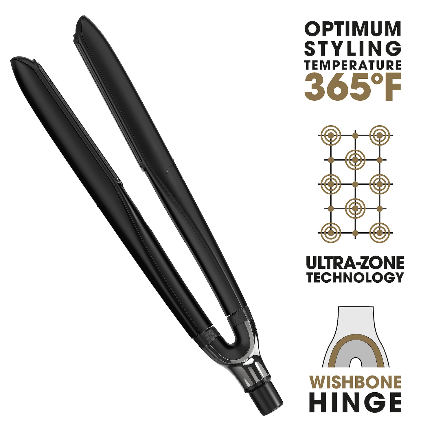 Выпрямитель для волос ghd Platinum+ Styler, 1 дюйм, цвет: Чёрный — фото 3