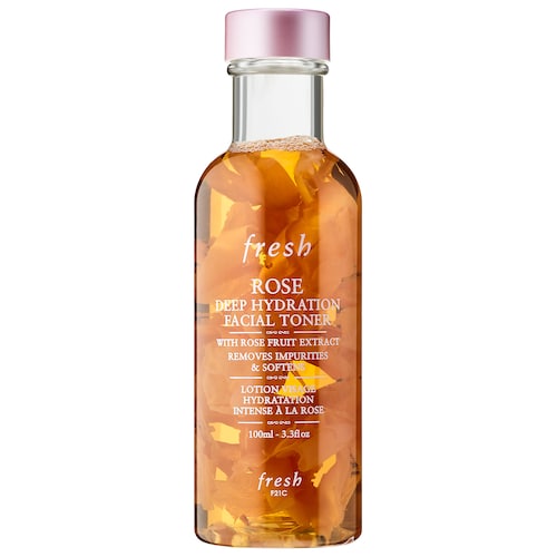 Мини-увлажняющий тоник fresh Rose & Hyaluronic Acid для глубокого увлажнения