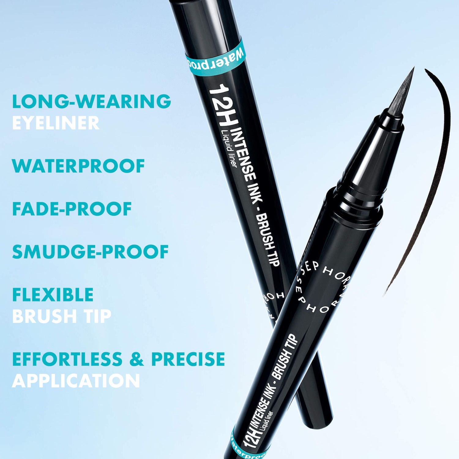 12H Intense Ink Brush Tip Liquid Liner