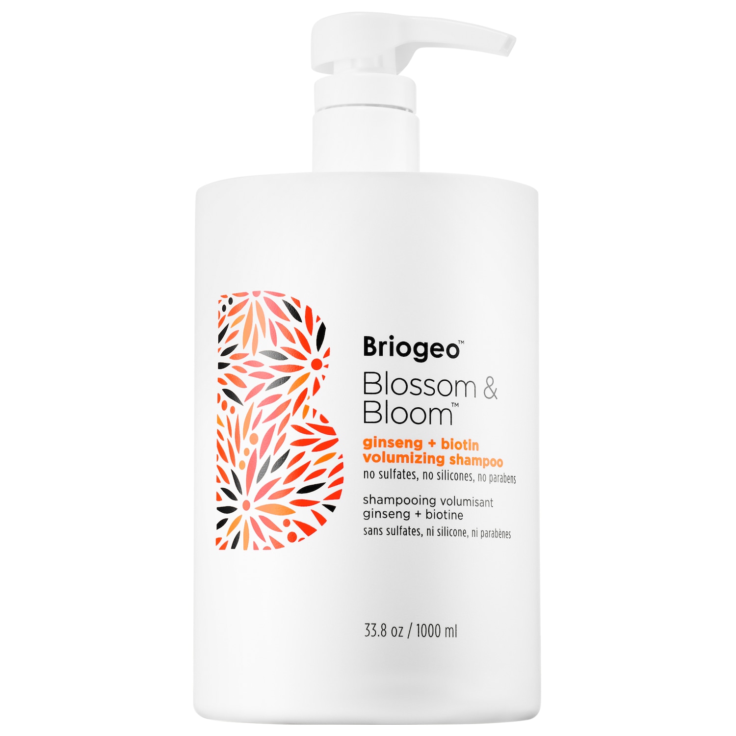 Шампунь для объёма волос Briogeo Blossom & Bloom с женьшенем и биотином — фото 1