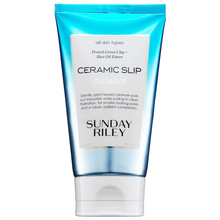 Ceramic Slip French Green Clay Cleanser Sunday Riley Sephora