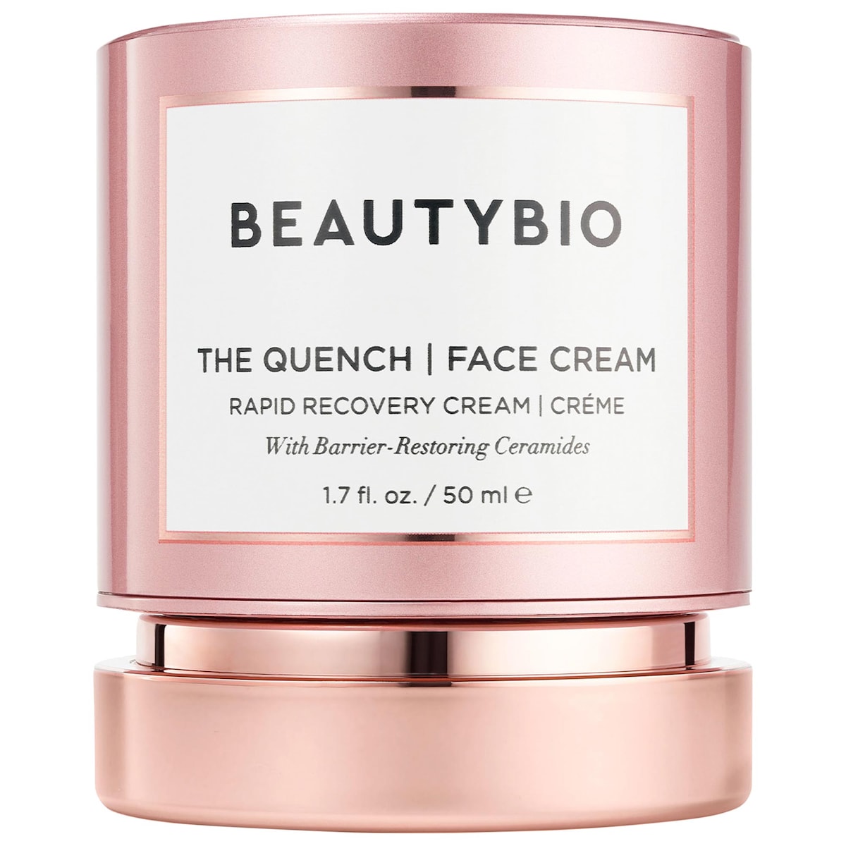 BeautyBio The Quench Rapid Recovery Facial Moisturizer with Barrier-Restoring Ceramides