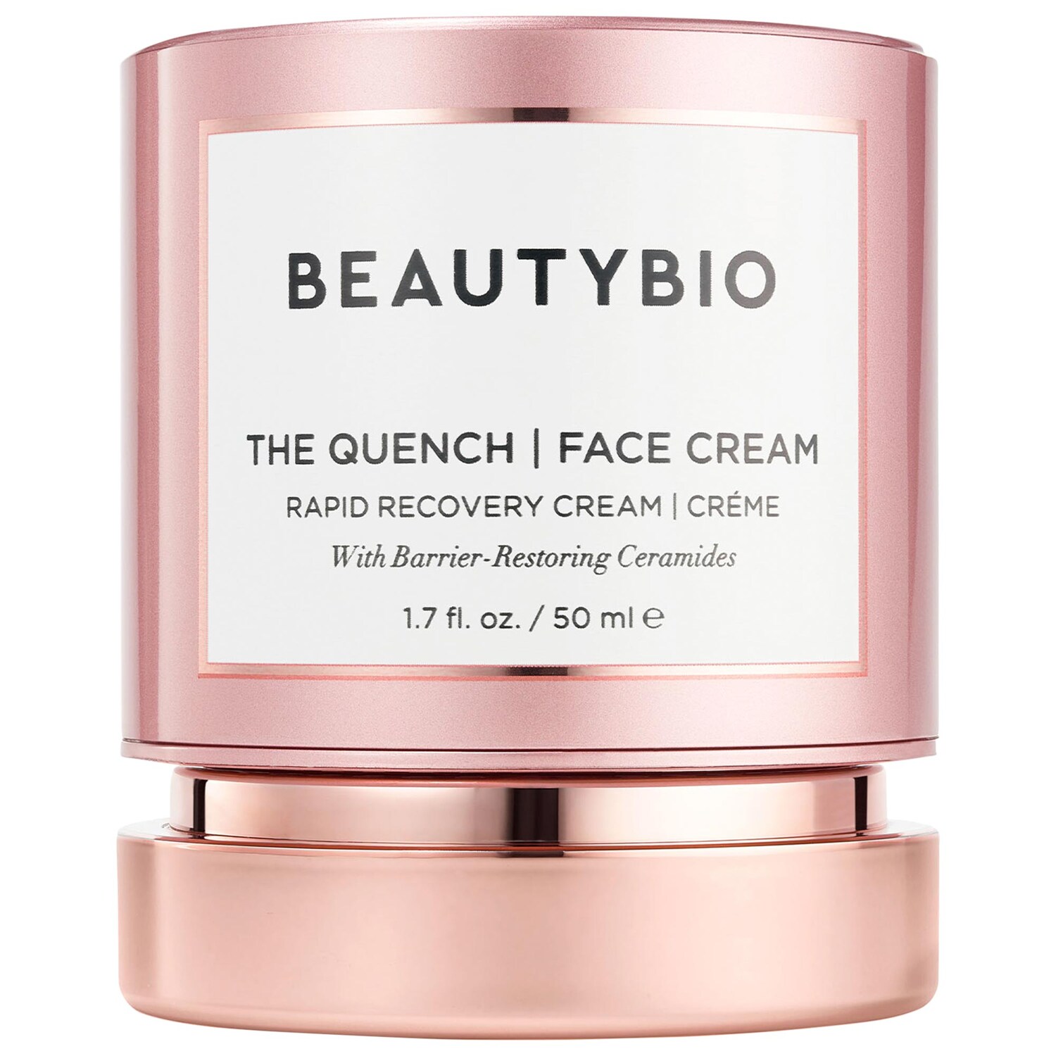Увлажняющий крем для быстрого восстановления с керамидами BeautyBio The Quench