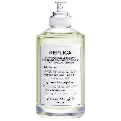 Maison Margiela - REPLICA' Under the Lemon Trees Eau de Toilette with Citrus & Musk 3.4oz/ 100mL Maison Margiela REPLICA' Under the Lemon Trees Eau de Toilette with Citrus & Musk