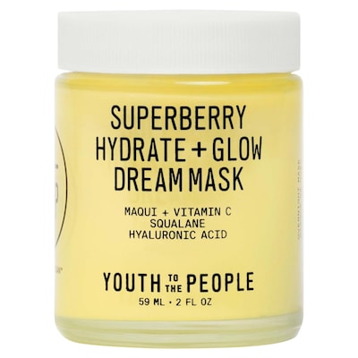 Youth To The People - Superberry Hydrate + Glow Dream Mask with Vitamin C 2 oz/ 59 mL Clean at Sephora allure 2019 Best of Beauty Award Winner: Clean Beauty