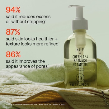 green people whitening glutathione Mini Superfood Gentle Antioxidant Refillable Cleanser