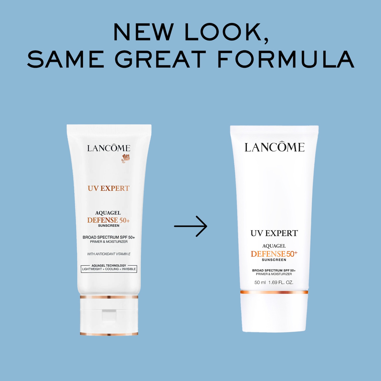 UV Expert Aquagel Defense Sunscreen, Primer & Moisturizer Broad