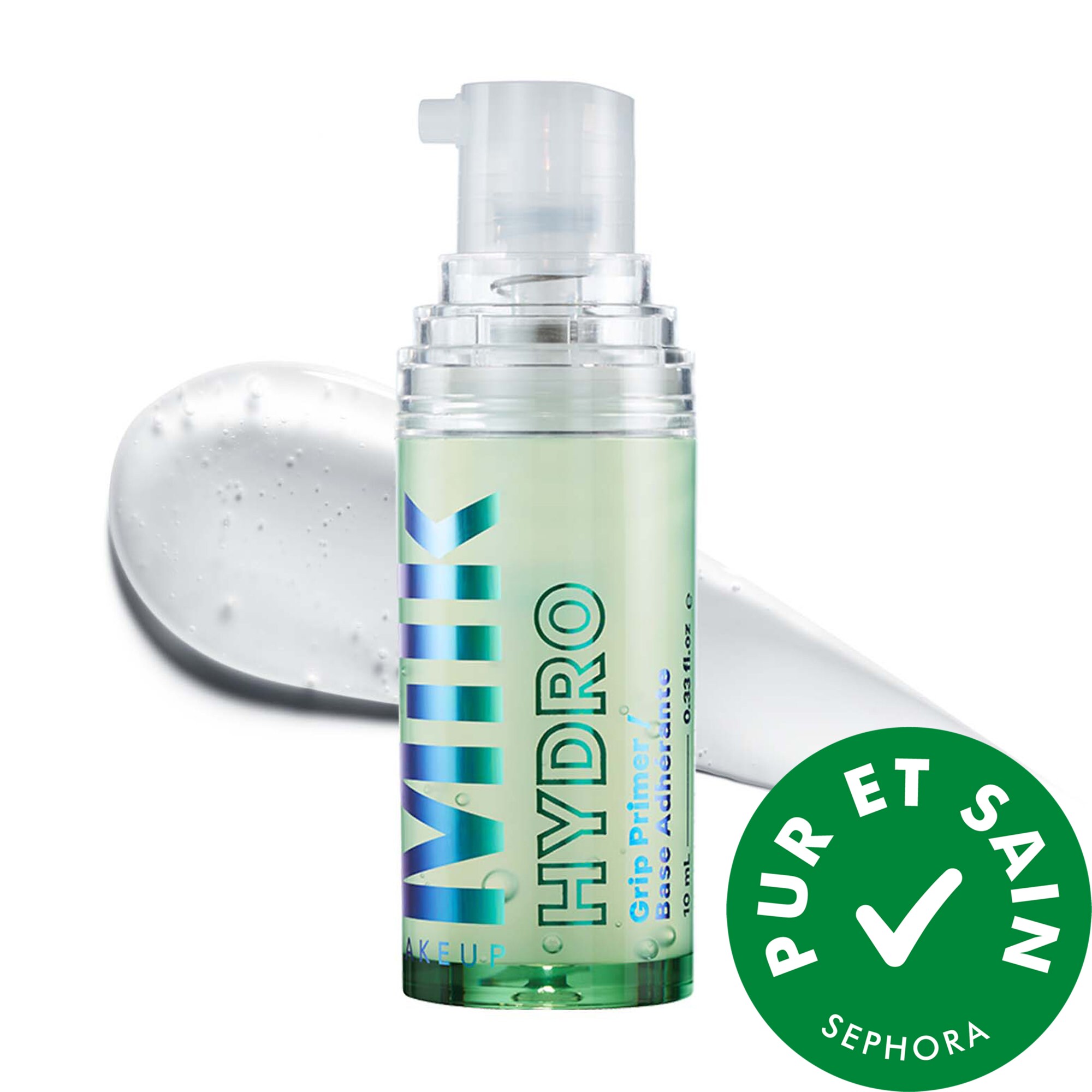 Milk Makeup Format Mini de Base de maquillage hydratante Hydro Grip avec acide hyaluronique et niacinamide .33 / 10 mL