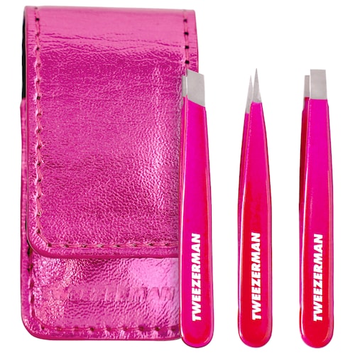 Набор мини-пинцетов Tweezerman Micro Mini Pink Perfection
