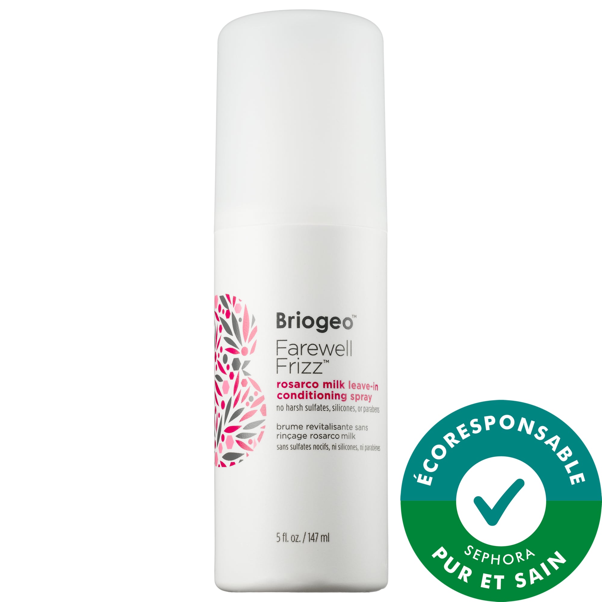 Briogeo Revitalisant sans rinçage Rosarco Milk Farewell Frizz™ 5 oz/ 148 mL
