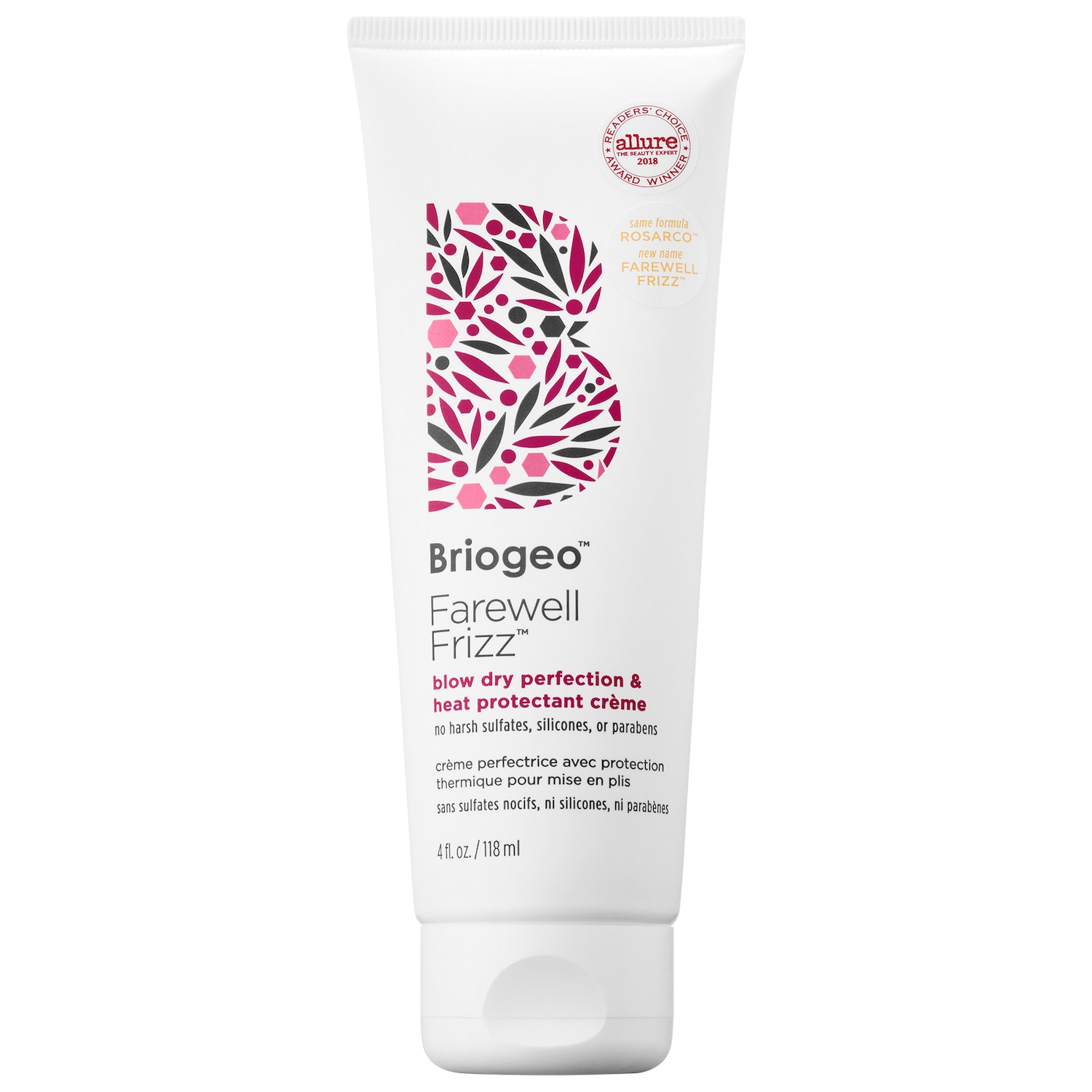 Термозащитный крем для сушки феном Briogeo Farewell Frizz — фото 1