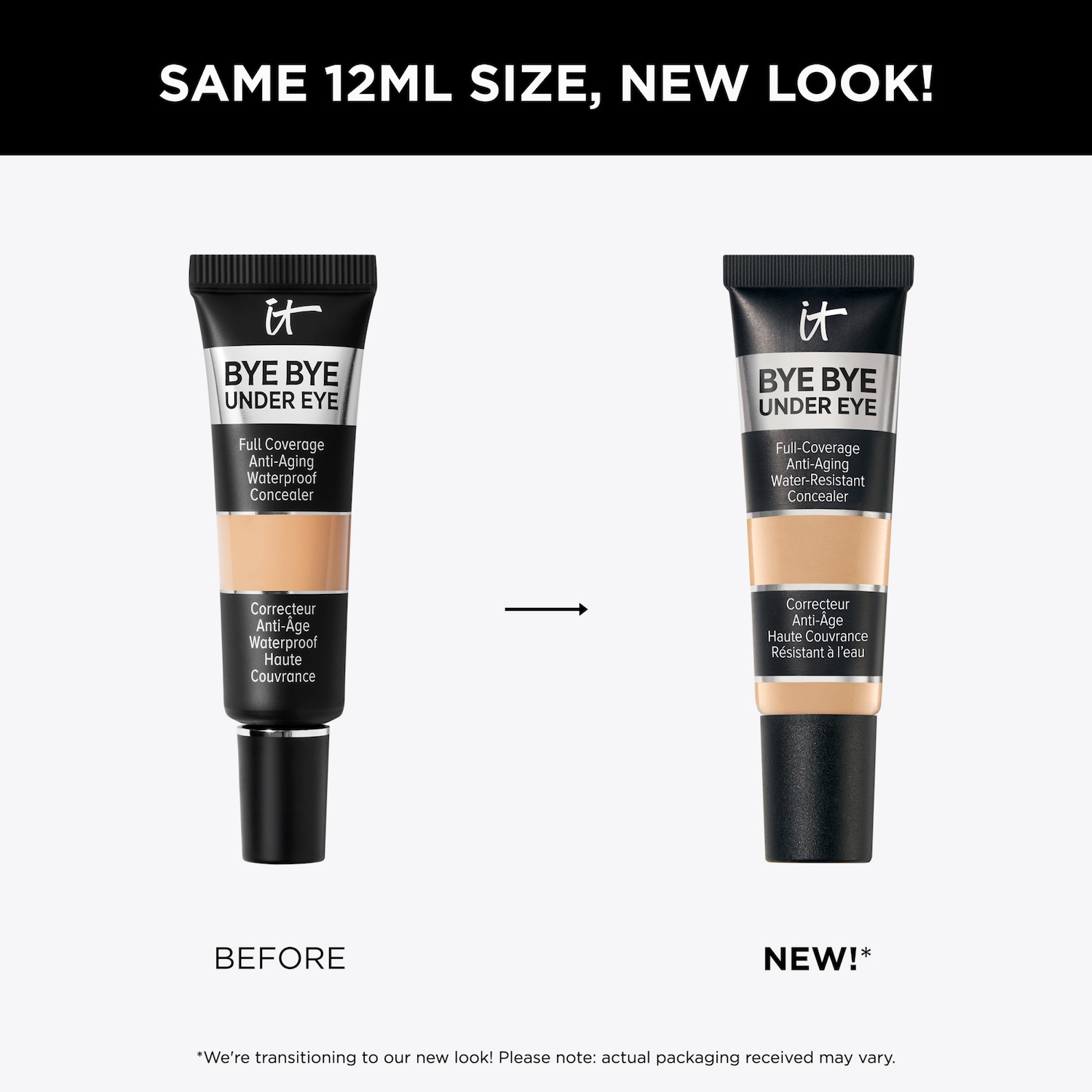 Bye Under Eye Anti-Aging Full Coverage Concealer with Hyaluronic Acid