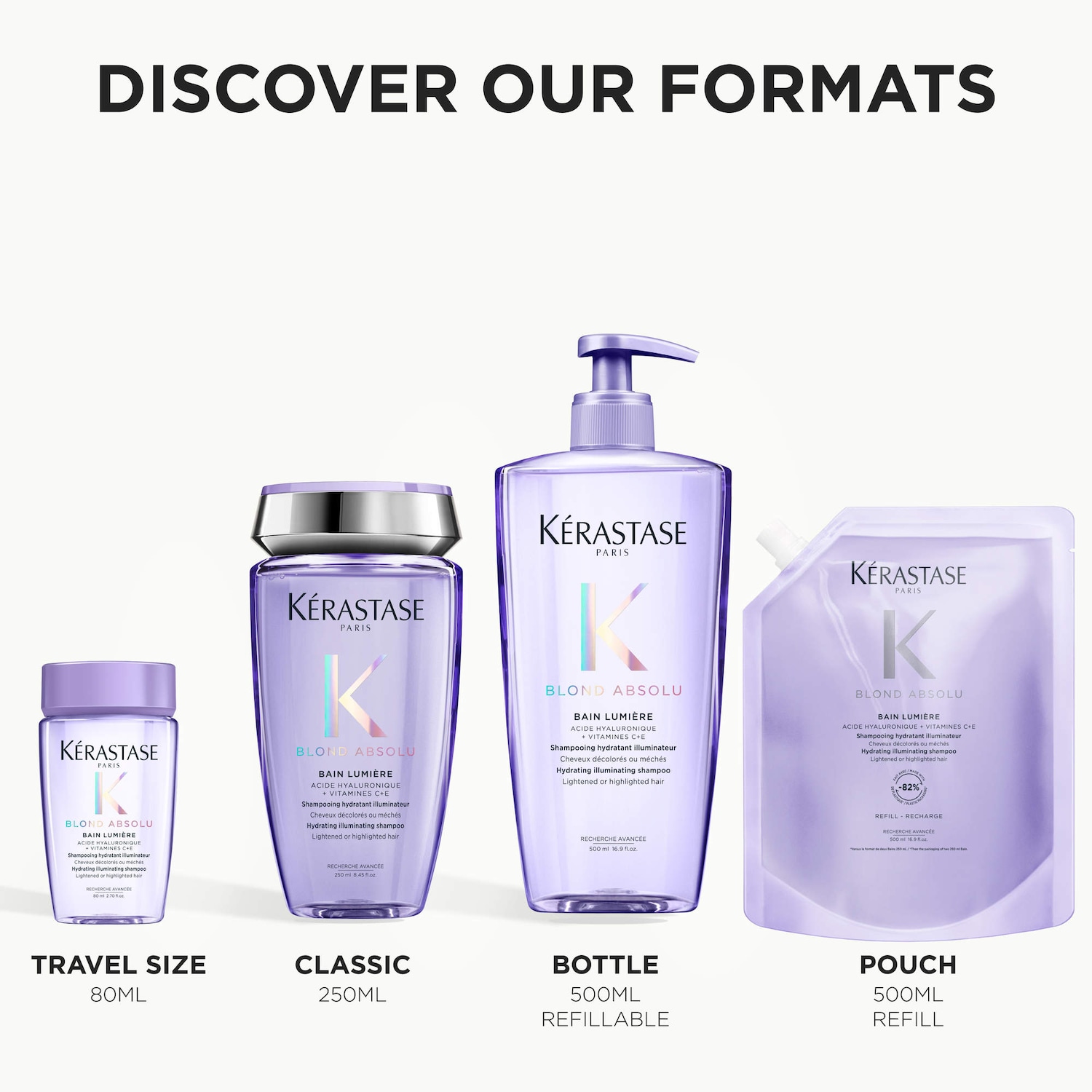 4本セット！KERASTASE BLOND ABSOLU シャンプー 250mL Blond Absolu Hydrating Illuminating Shampoo - Kérastase | Sephora