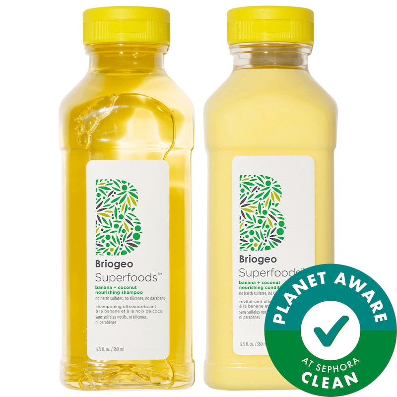 Superfoods Banana + Coconut Nourishing Shampoo + Conditioner Duo for Dry Hair