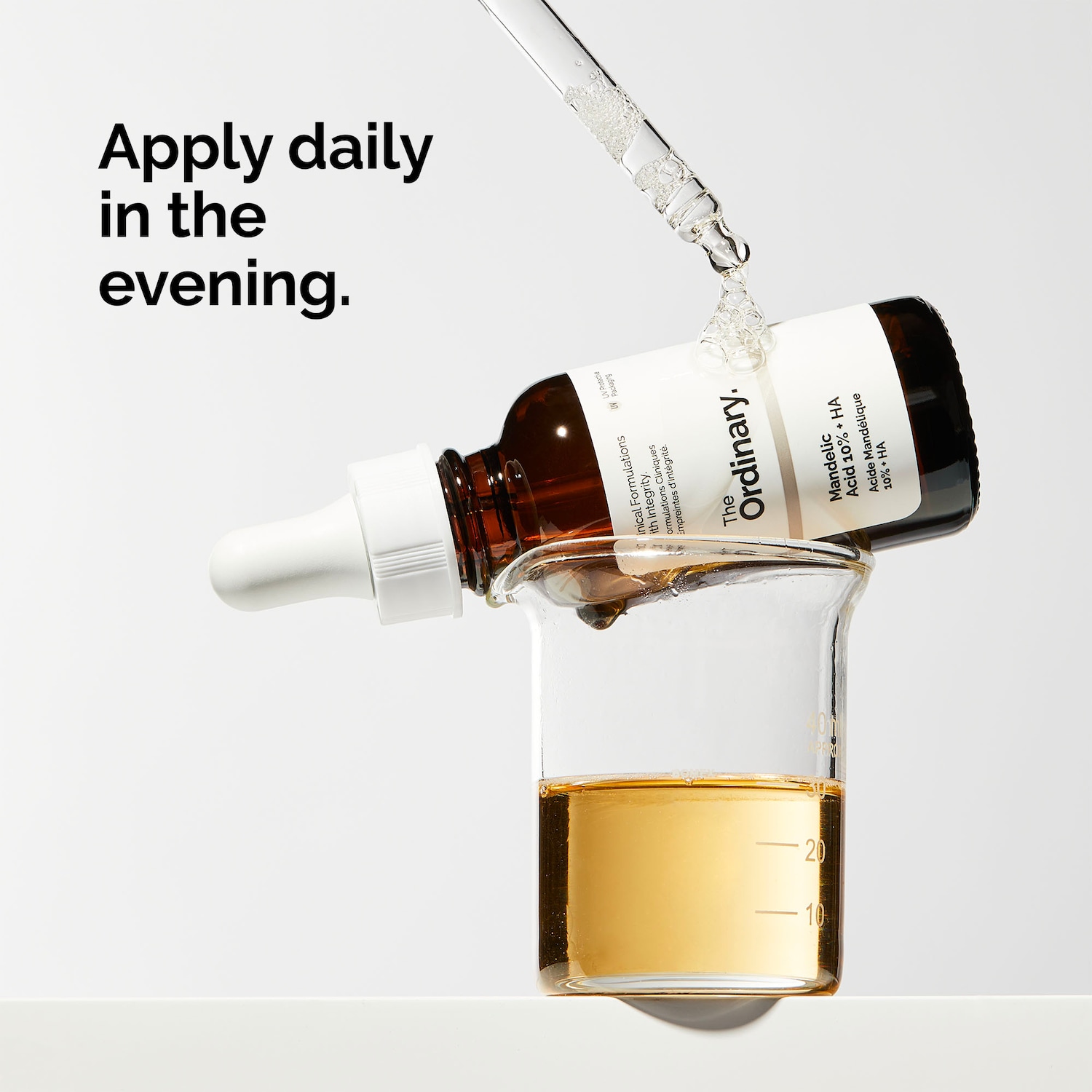 Нежная отшелушивающая сыворотка для лица The Ordinary с 10% миндальной кислоты и HA — фото 6