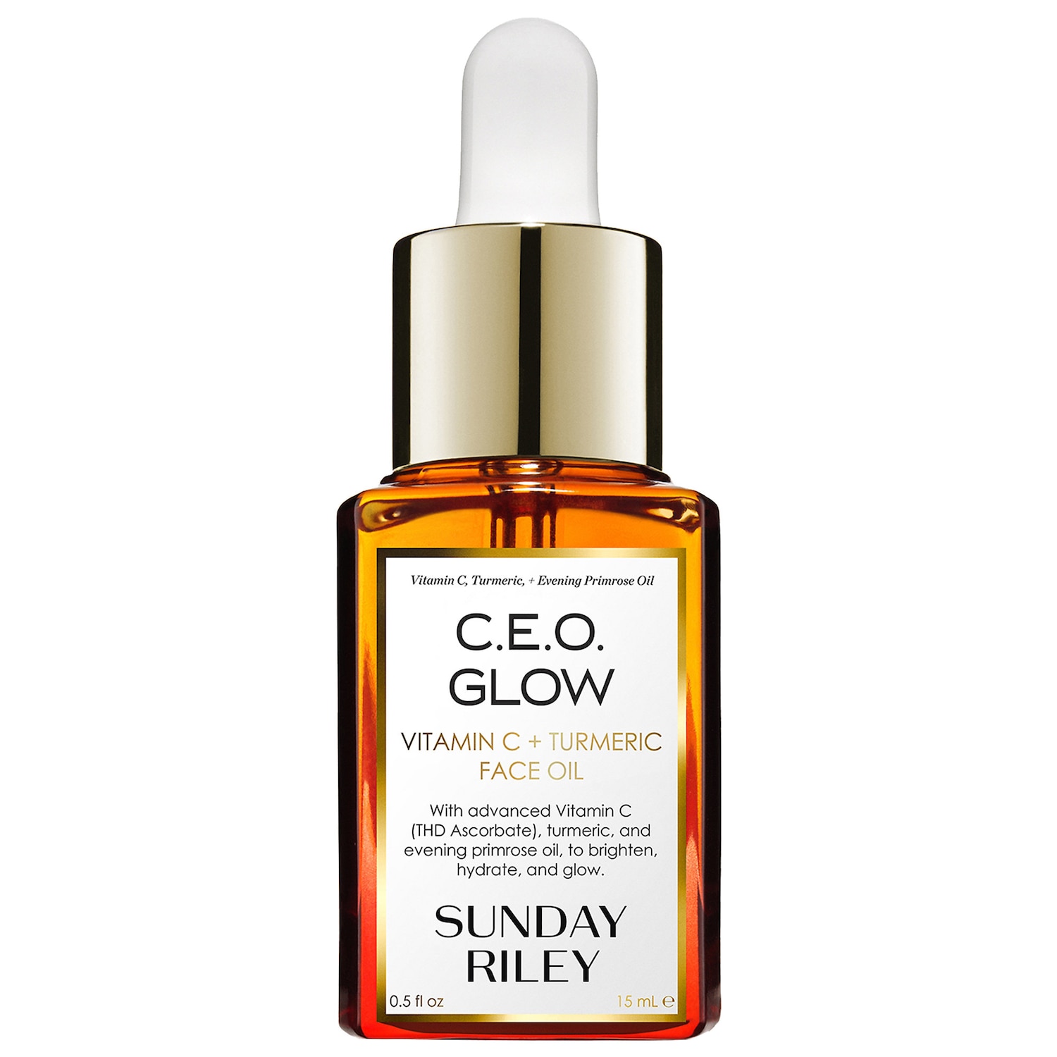 Масло для лица Sunday Riley C.E.O Glow с витамином C и куркумой — фото 1