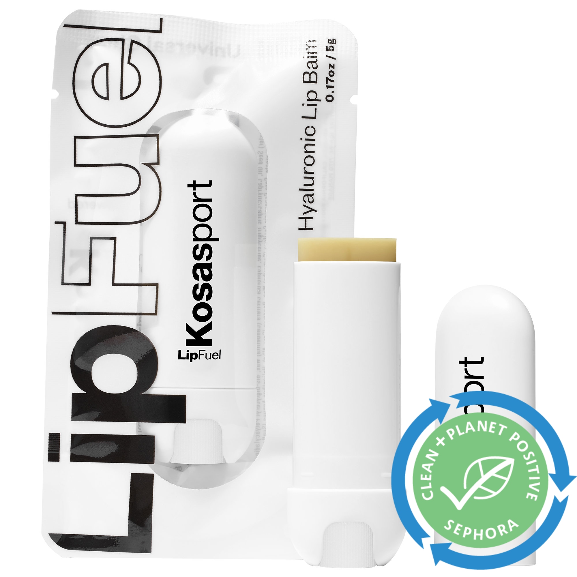 Kosasport LipFuel Hyaluronic Acid Lip Balm Baseline 0.17 oz/ 5 g