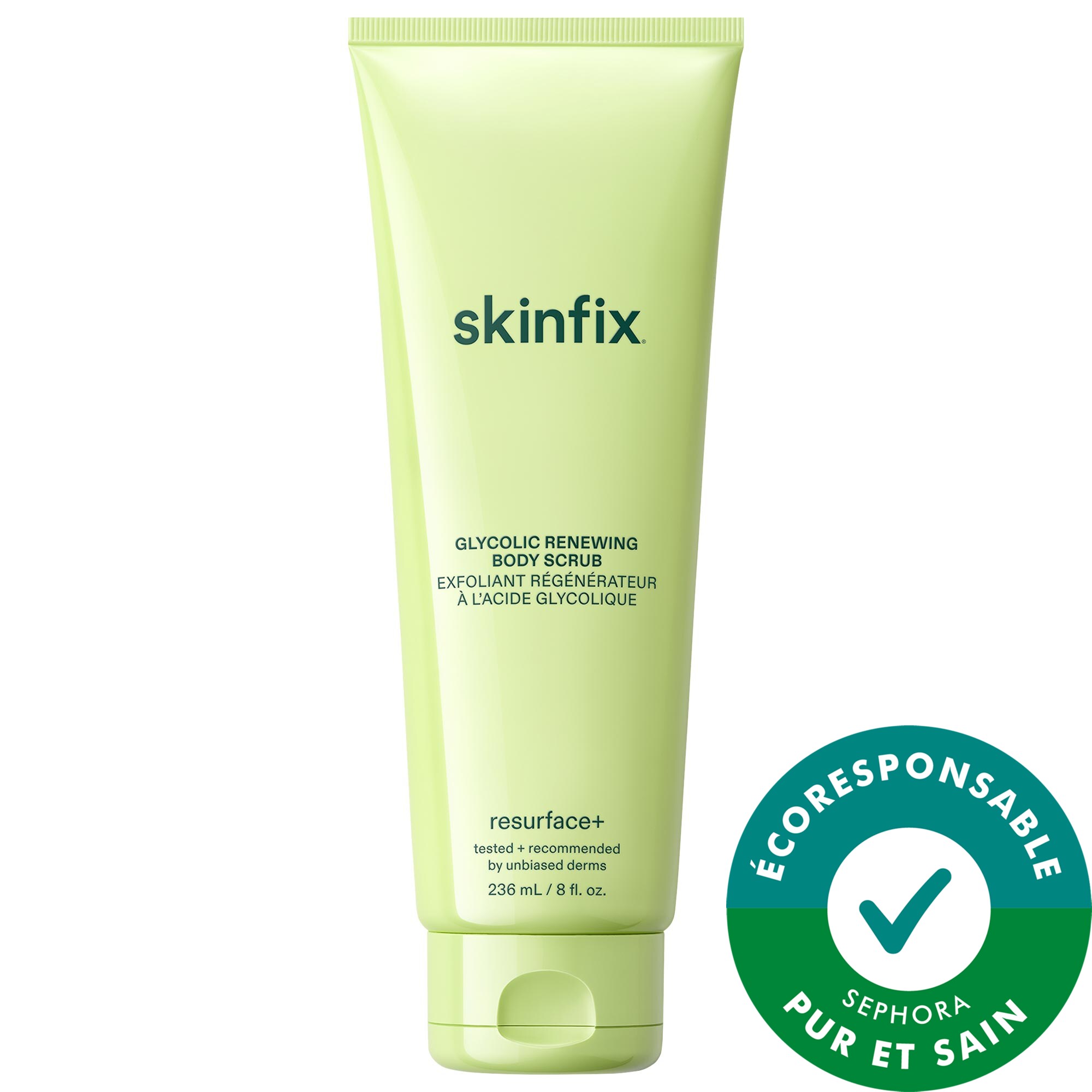 Skinfix Exfoliant pour le corps régénérateur avec acide glycolique et lactique Resurface+ 8 oz/ 236 mL