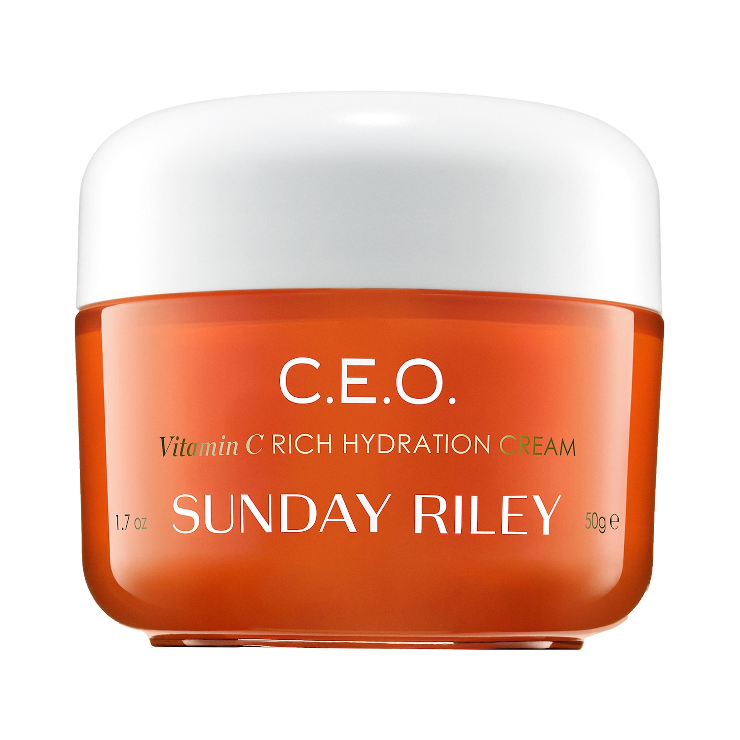 Осветляющий насыщенный увлажняющий крем Sunday Riley C.E.O. с витамином C — фото 1