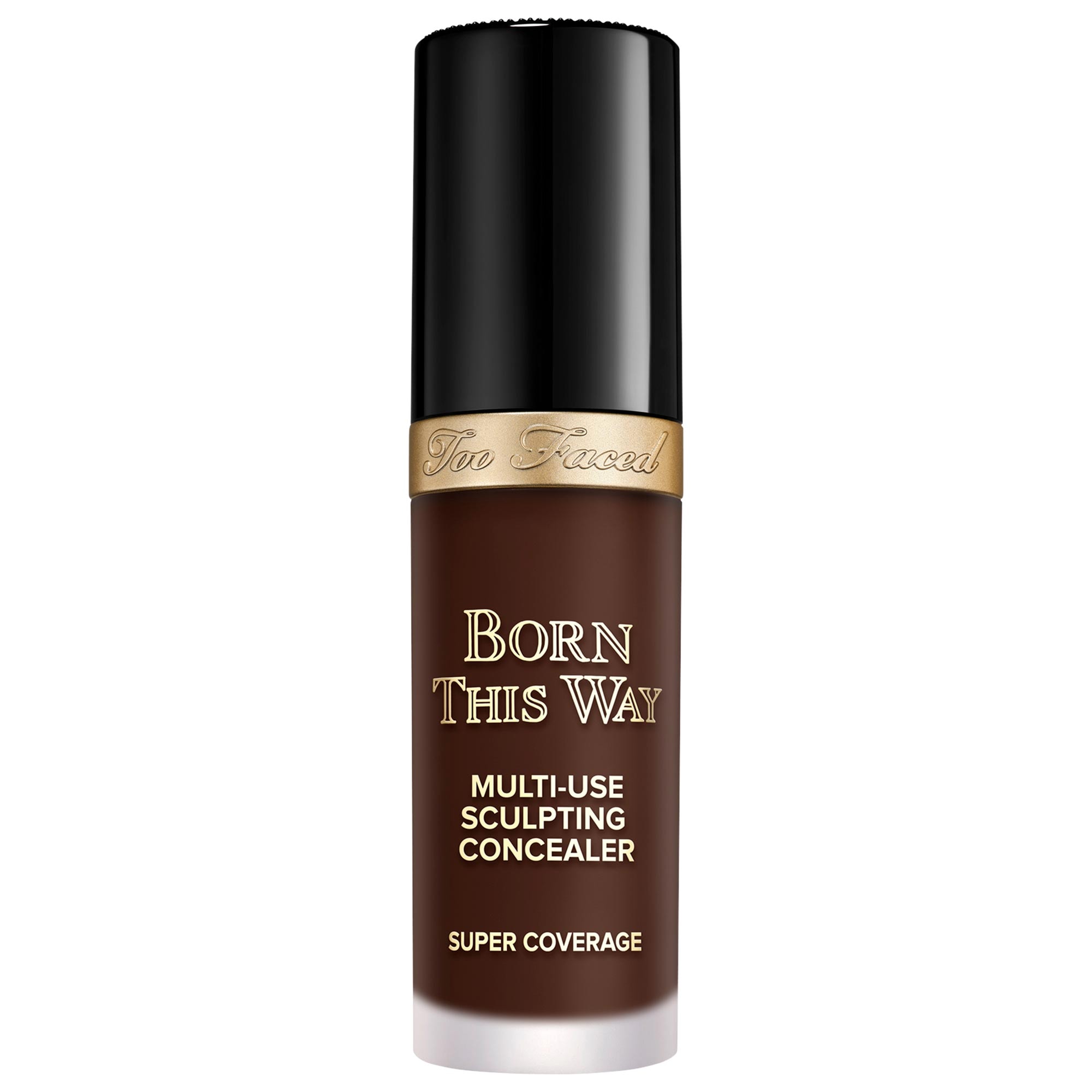 Too Faced Born This Way Super Coverage Multi-Use Concealer with Hyaluronic Acid Ganache 0.45 oz / 13.5 ml