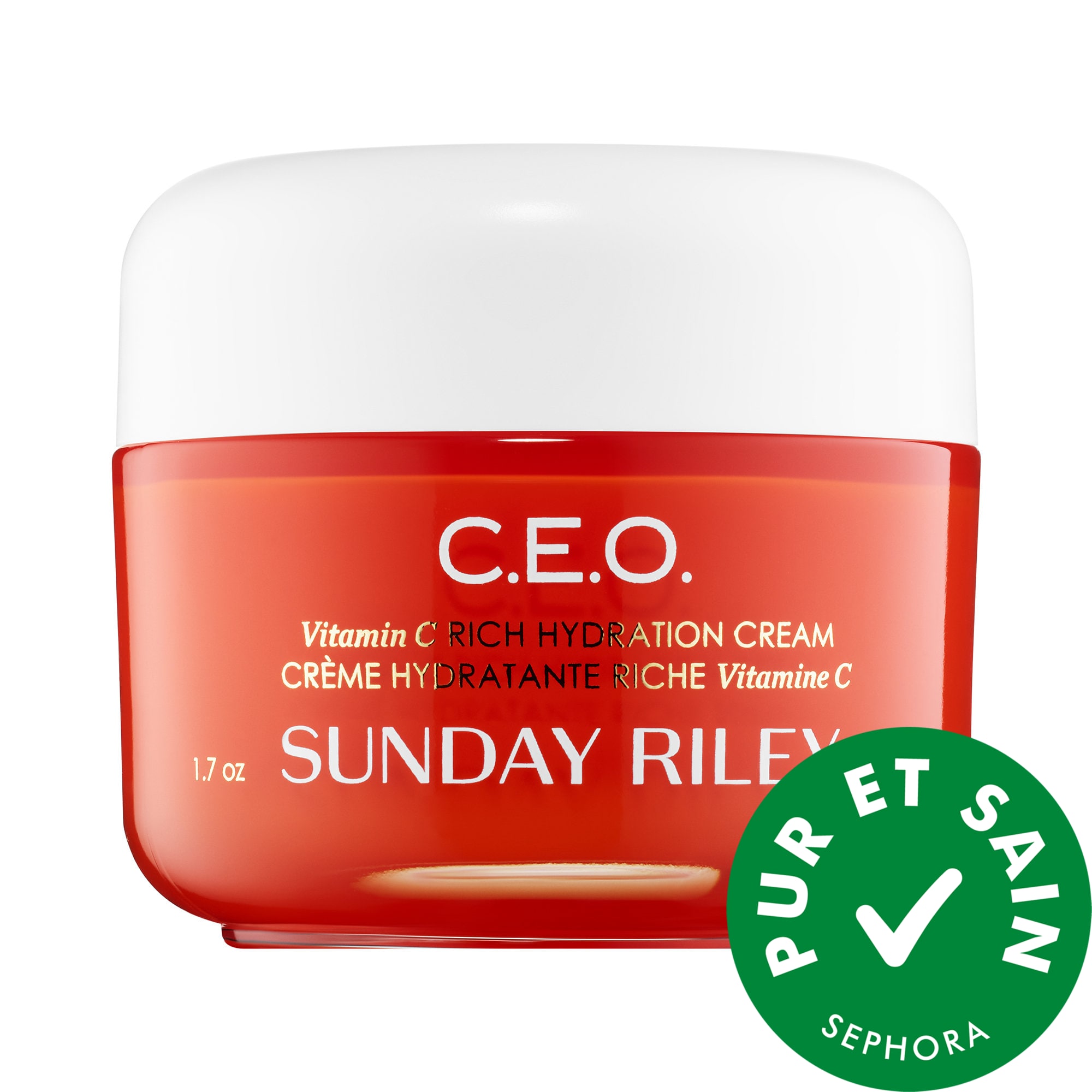 Sunday Riley Sérum illuminateur C.E.O. Hydratant riche et illuminateur à la vitamine C 1.7 oz/ 50 g