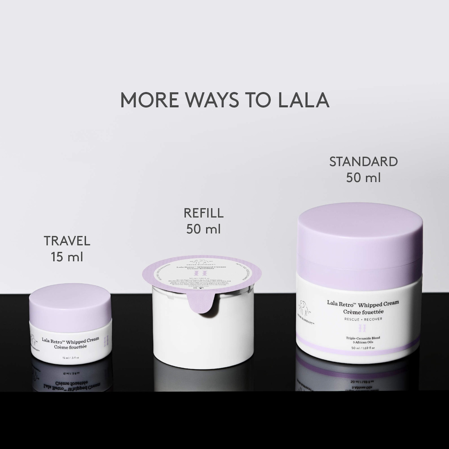 Lala Retro™ Whipped Moisturizer with Ceramides - Drunk Elephant