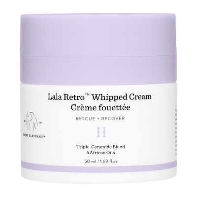 Drunk Elephant Lala Retro Whipped Cream bottle