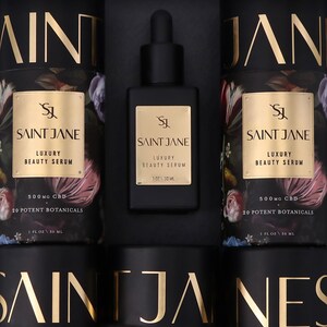 Saint Jane Beauty Luxury CBD Beauty Serum in 1 oz/ 30 mL Image 4