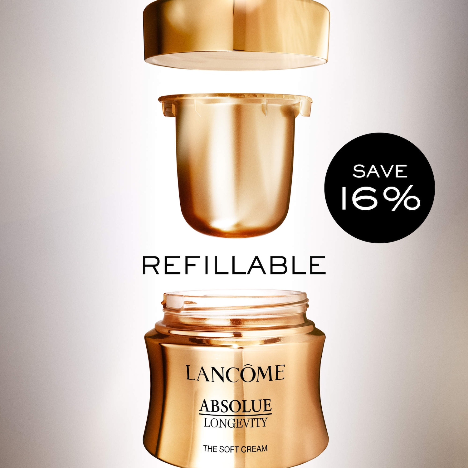 Absolue Soft Cream Revitalizing & Brightening Moisturizer - Lanc&