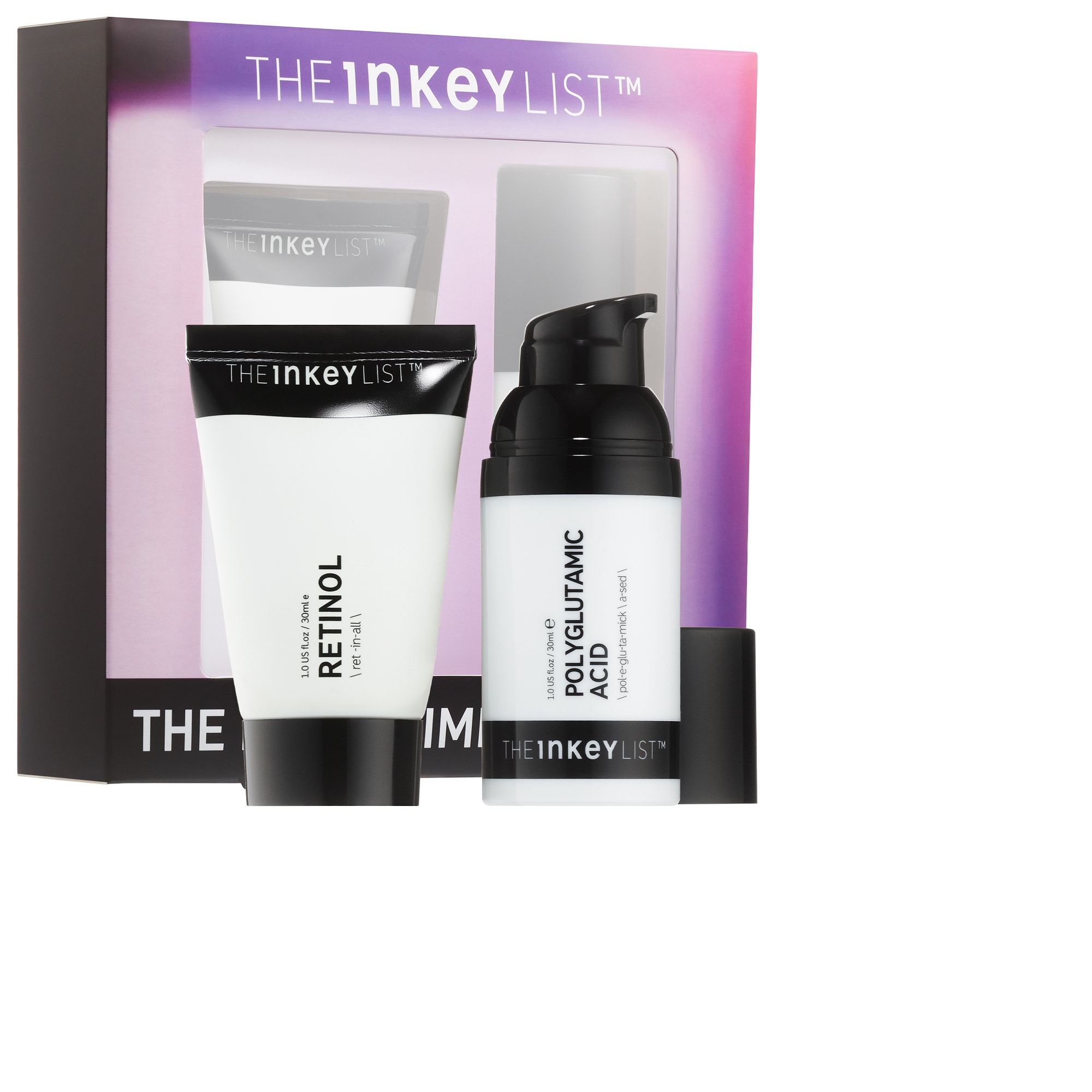 polyglutamic acid and retinol