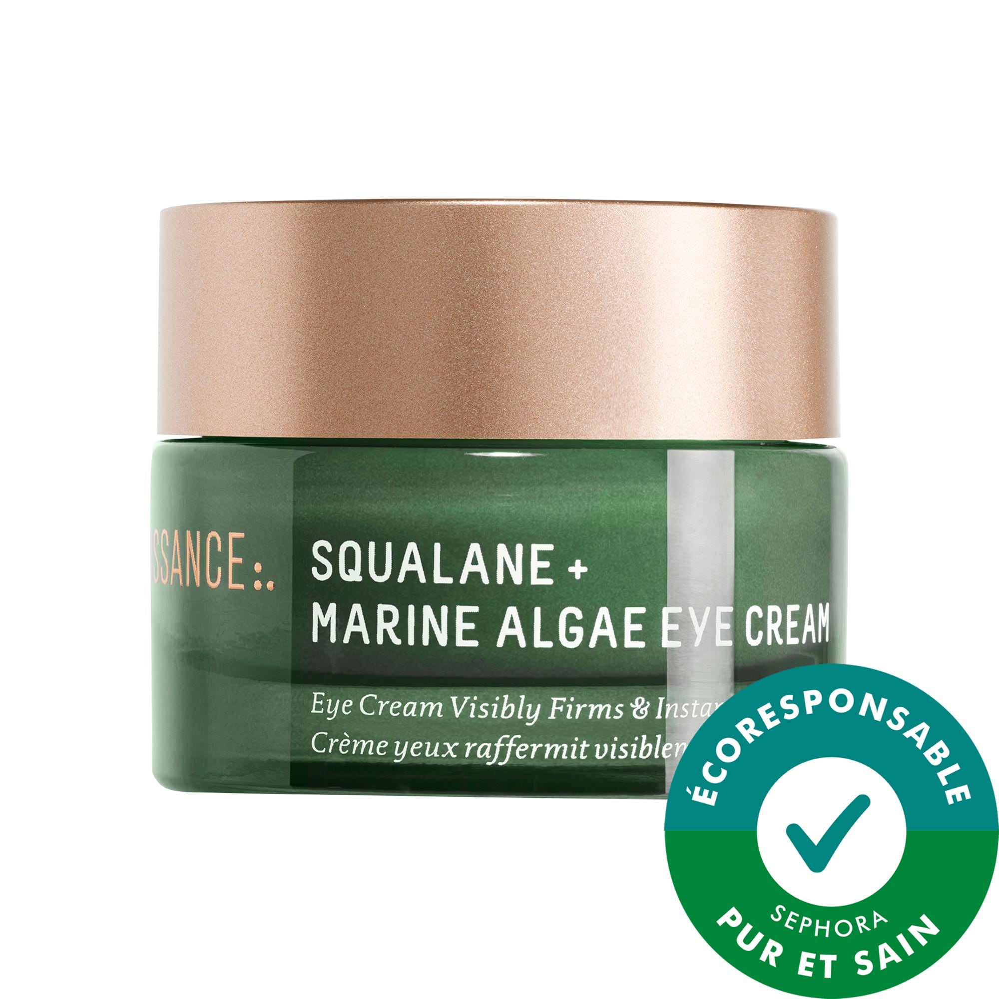Biossance Crème contour des yeux algues marines + squalane 0.5 oz / 15 mL