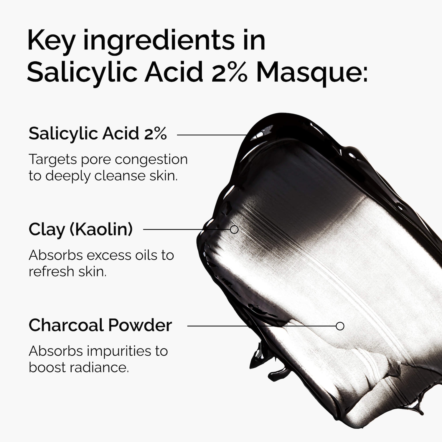 Masque à l’acide salicylique 2 %