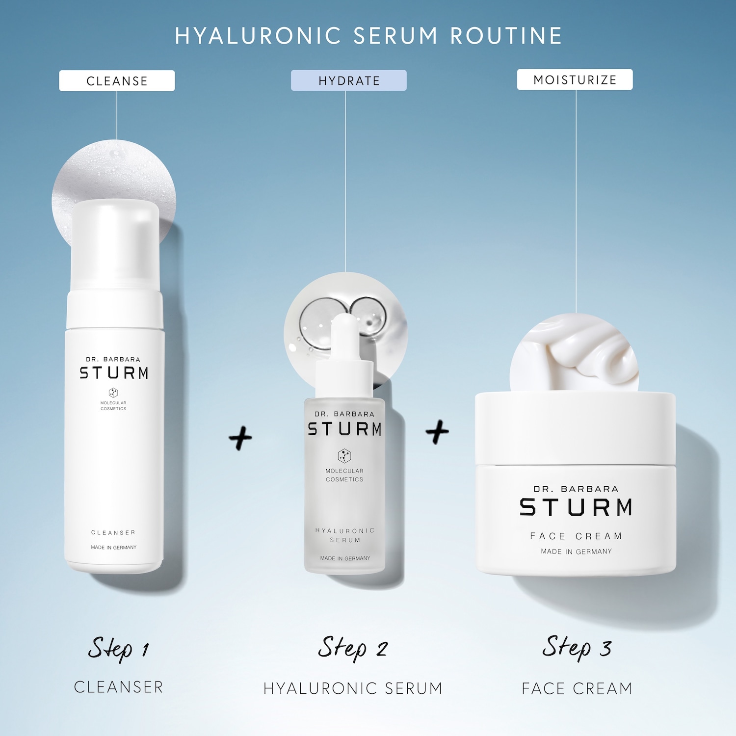 Sérum hyaluronique – à l’acide hyaluronique haute puissance pour une hydratation profonde et un effet repulpant antiâge