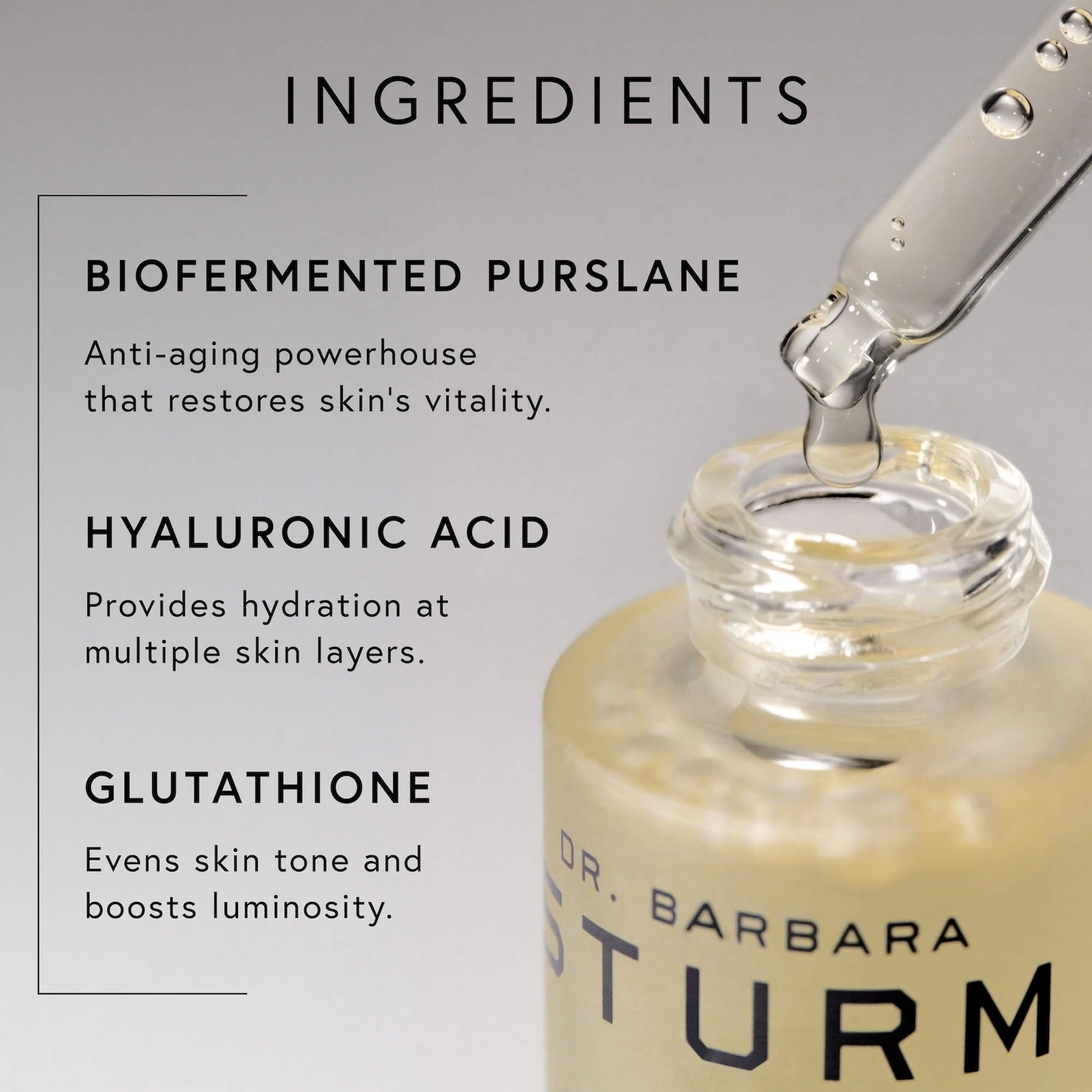 Super Anti-Aging Serum — Anti-Aging, Firming & Hydrating Serum Against Fine Lines, Wrinkles & Loss of Elasticity
