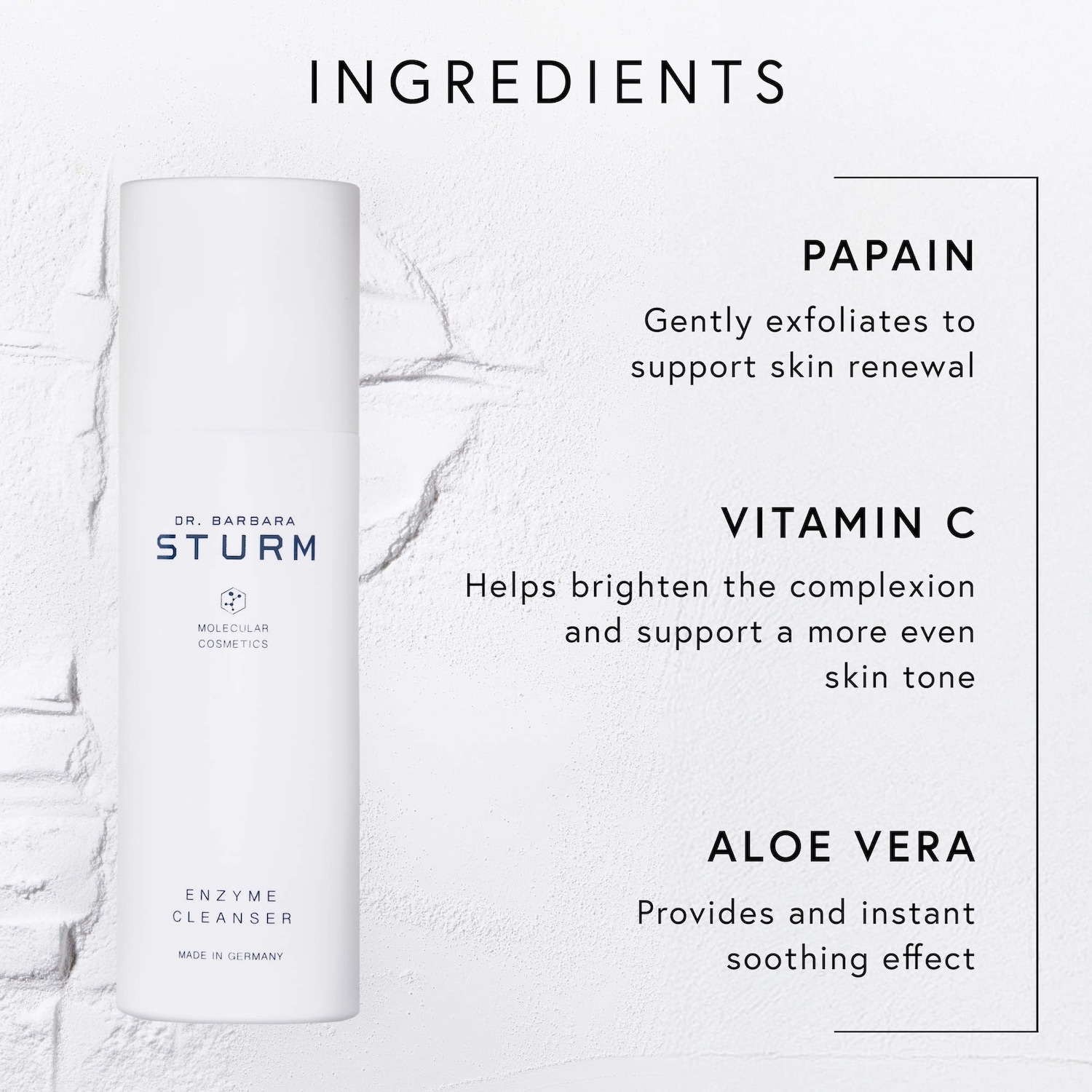 Enzyme Cleanser — Deep Cleansing & Exfoliating Face Cleanser for Oily, Combination or Acne‑Prone Skin
