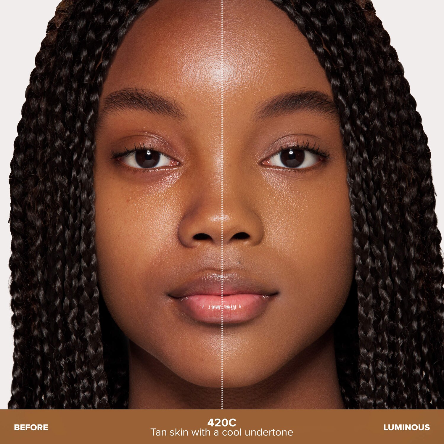 Medium Coverage Natural Finish Luminous Foundation