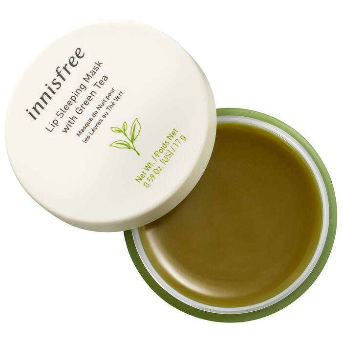 Green Tea Hydrating Lip Sleeping Mask innisfree Sephora