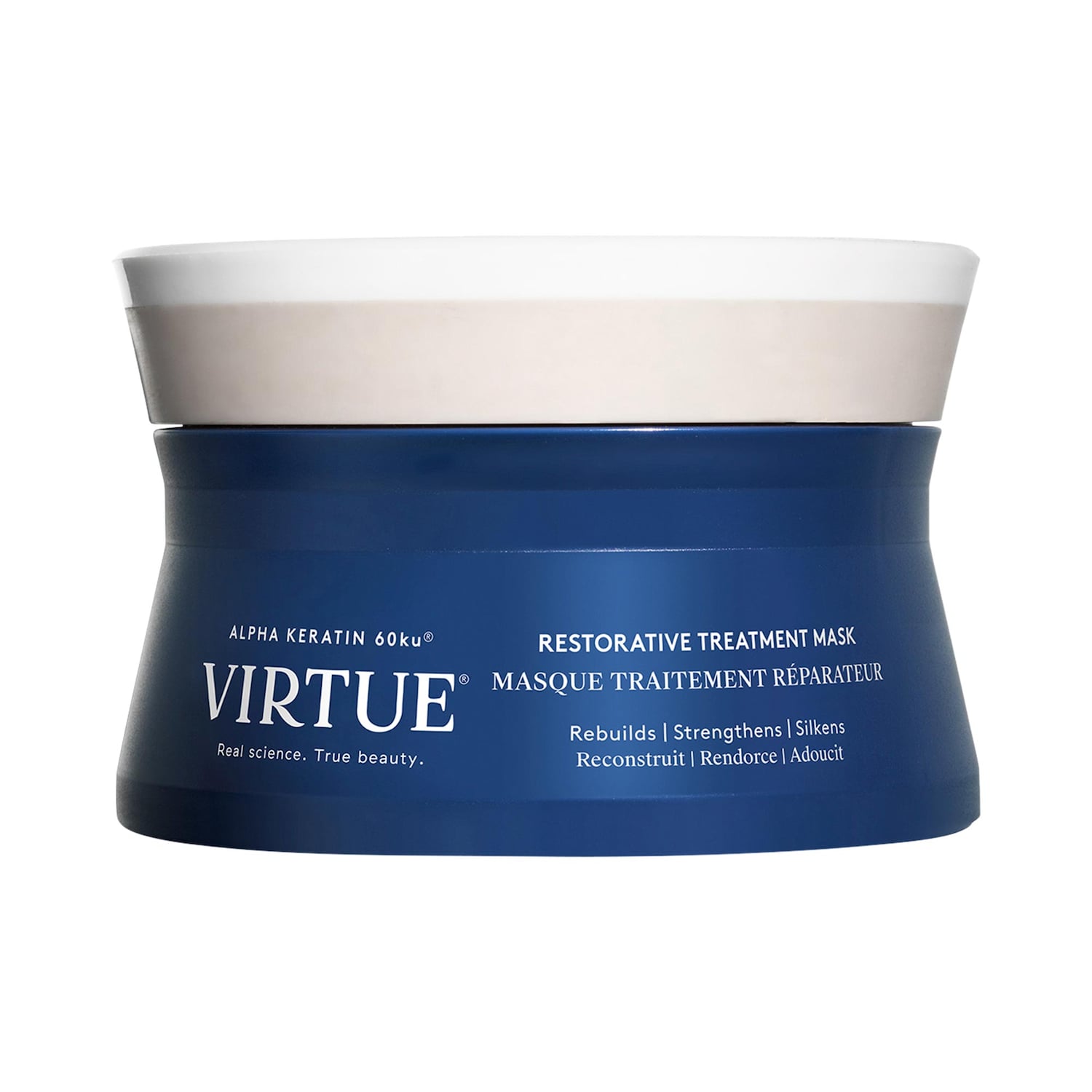 Увлажняющая восстанавливающая маска для волос с кератином Virtue Restorative — фото 1
