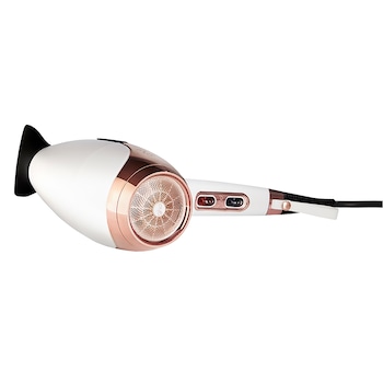NEW ghd Helios 1875W Ionic Hair Dryer Salon Blow Dryer White/Pink/Gold Rare Helios® White Hair Dryer | Ultimate Styling Control | ghd  main image 4