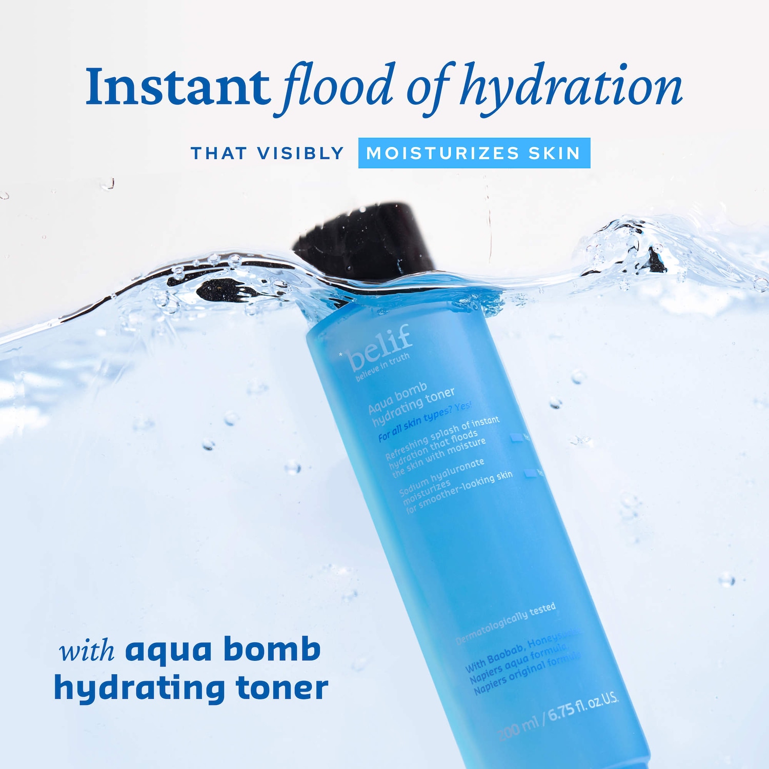 Aqua Bomb Hydrating Toner with Hyaluronic Acid