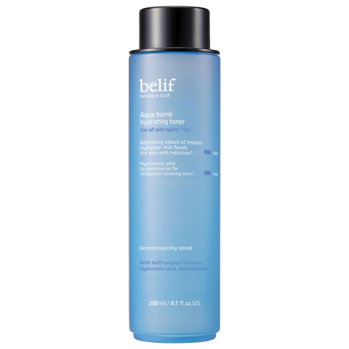belif Aqua Bomb Hydrating Toner with Hyaluronic Acid