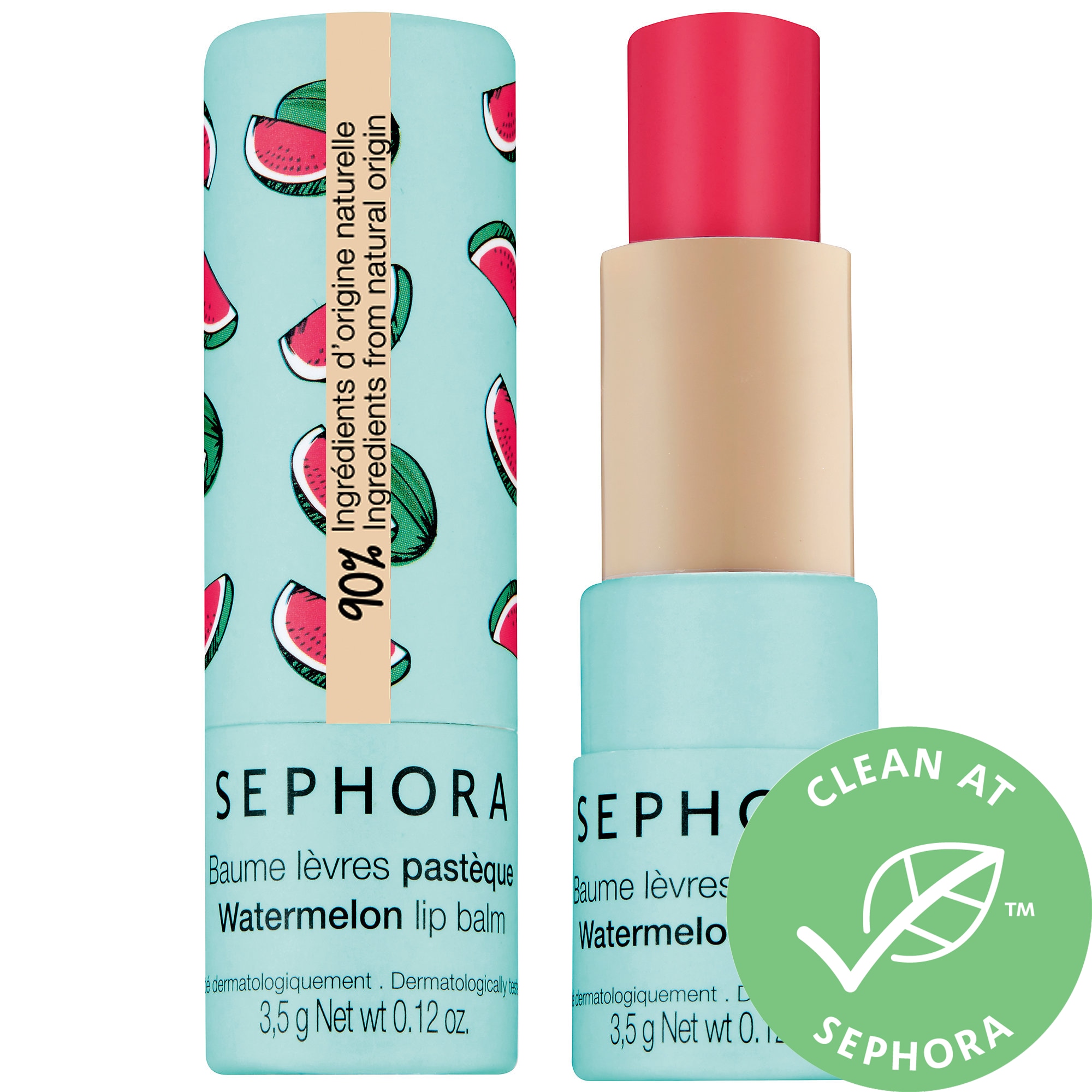 SEPHORA COLLECTION CLEAN LIP BALM & SCRUB WATERMELON