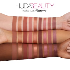HUDA BEAUTY Nude Obsessions Eyeshadow Palette in Nude Medium Image 2