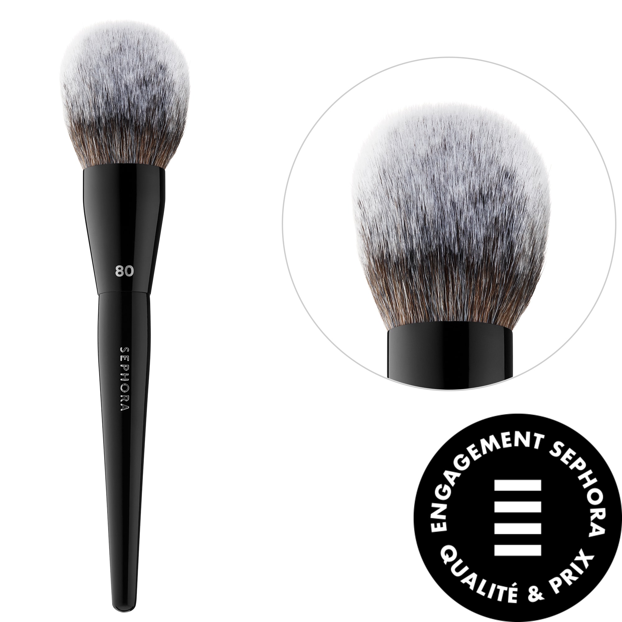 SEPHORA COLLECTION Pinceau pour poudre bronzante PRO no 80