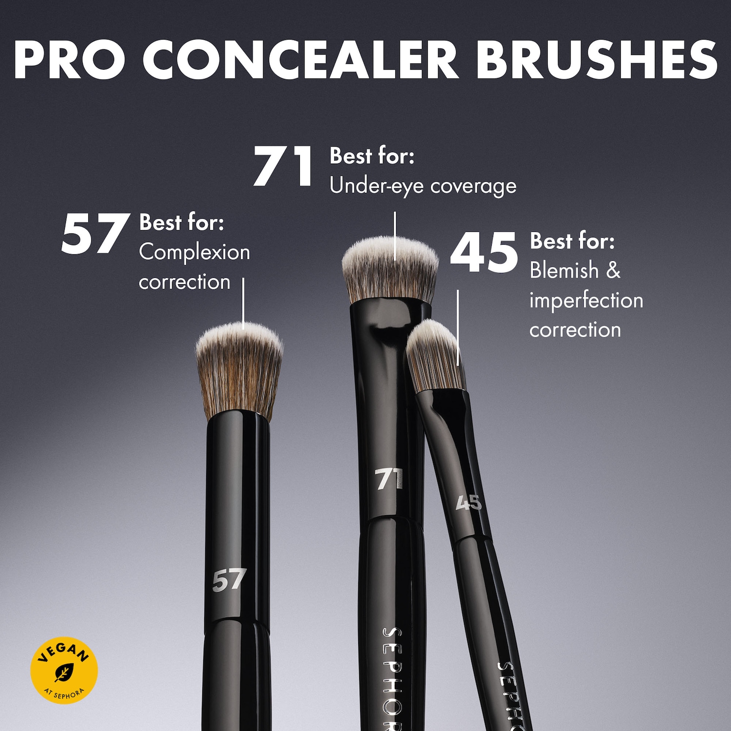 Кисть для консилера Sephora Collection Pro #57 — фото 4