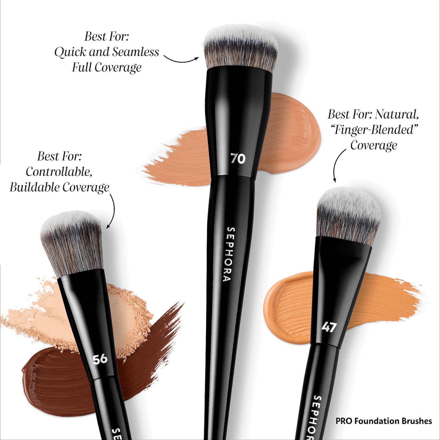 Кисть для тонального крема Sephora Collection Pro #56 — фото 3