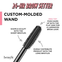 Mini 24-HR Brow Setter Clear Brow Gel with Lamination Effect